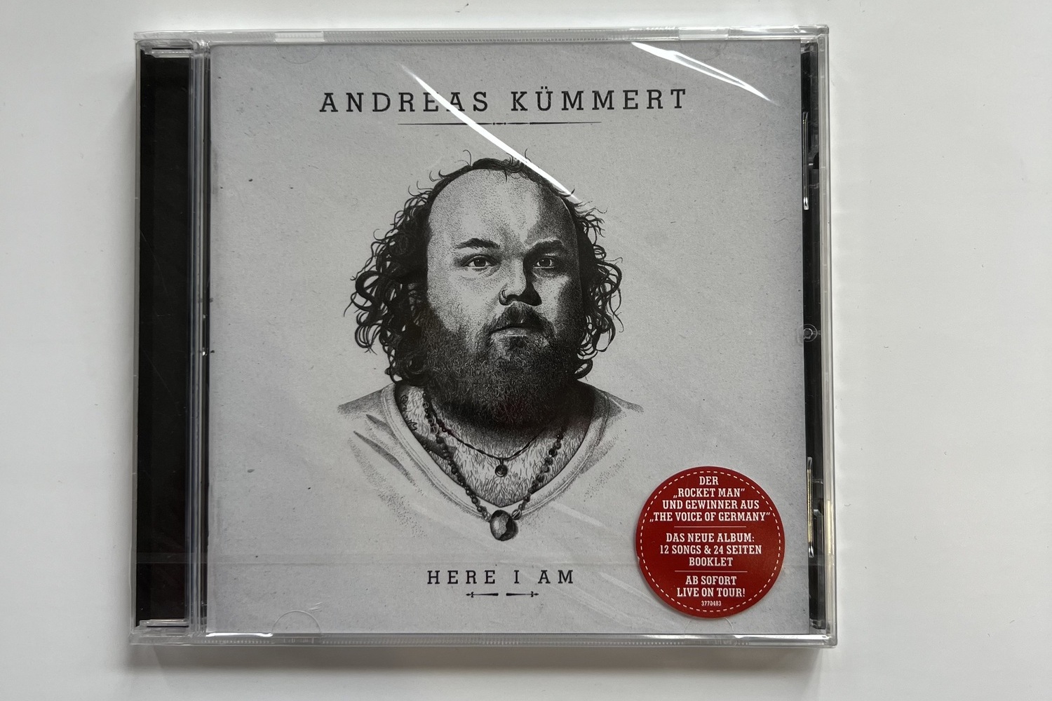  Here I Am - CD, Jewelcase (Weiß oder Blau) 