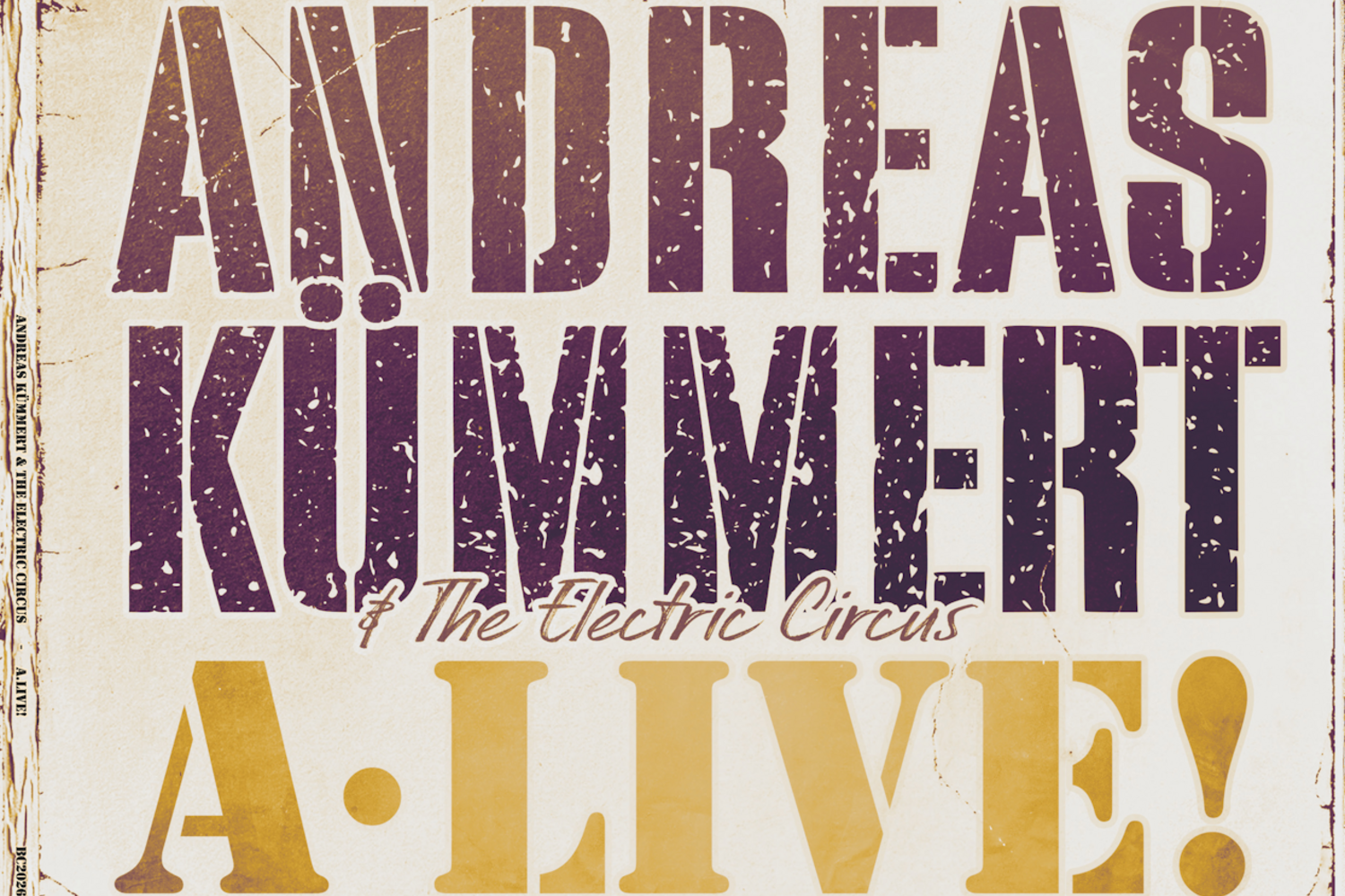  A.LIVE!, Vinyl Doppel LP 